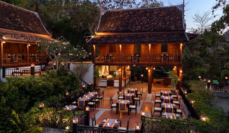 Ruan Thai Restaurant Aerial Outdoor Seating